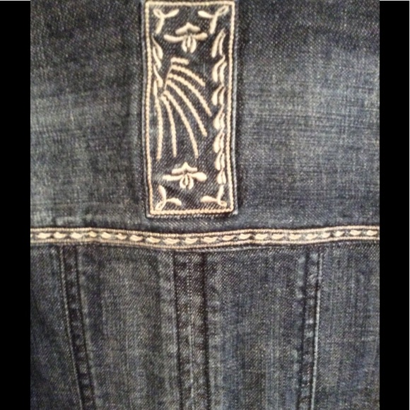 CHICO DENIM VEST TO WEAR WITH ANYTHING.SIZE SMALL - Picture 3 of 8